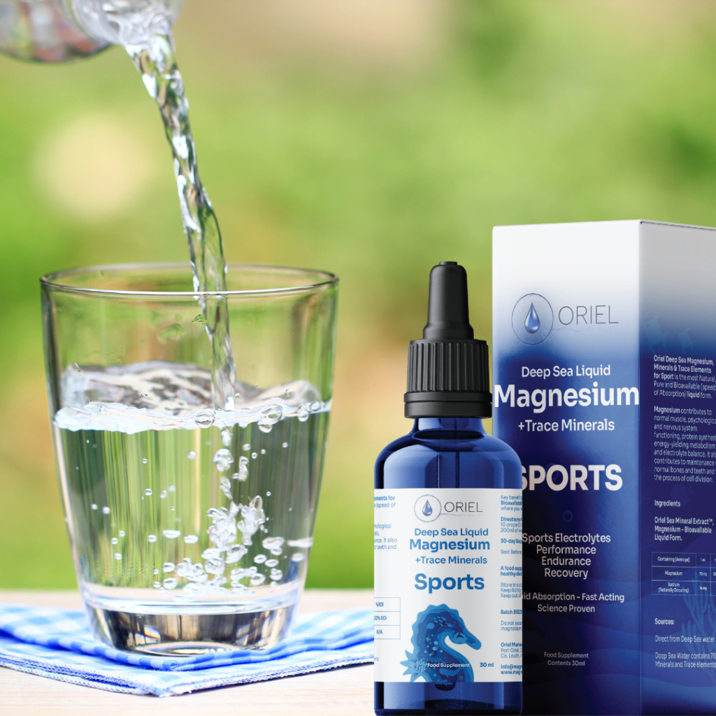 Oriel Sports Drops Intake In Water Glass
